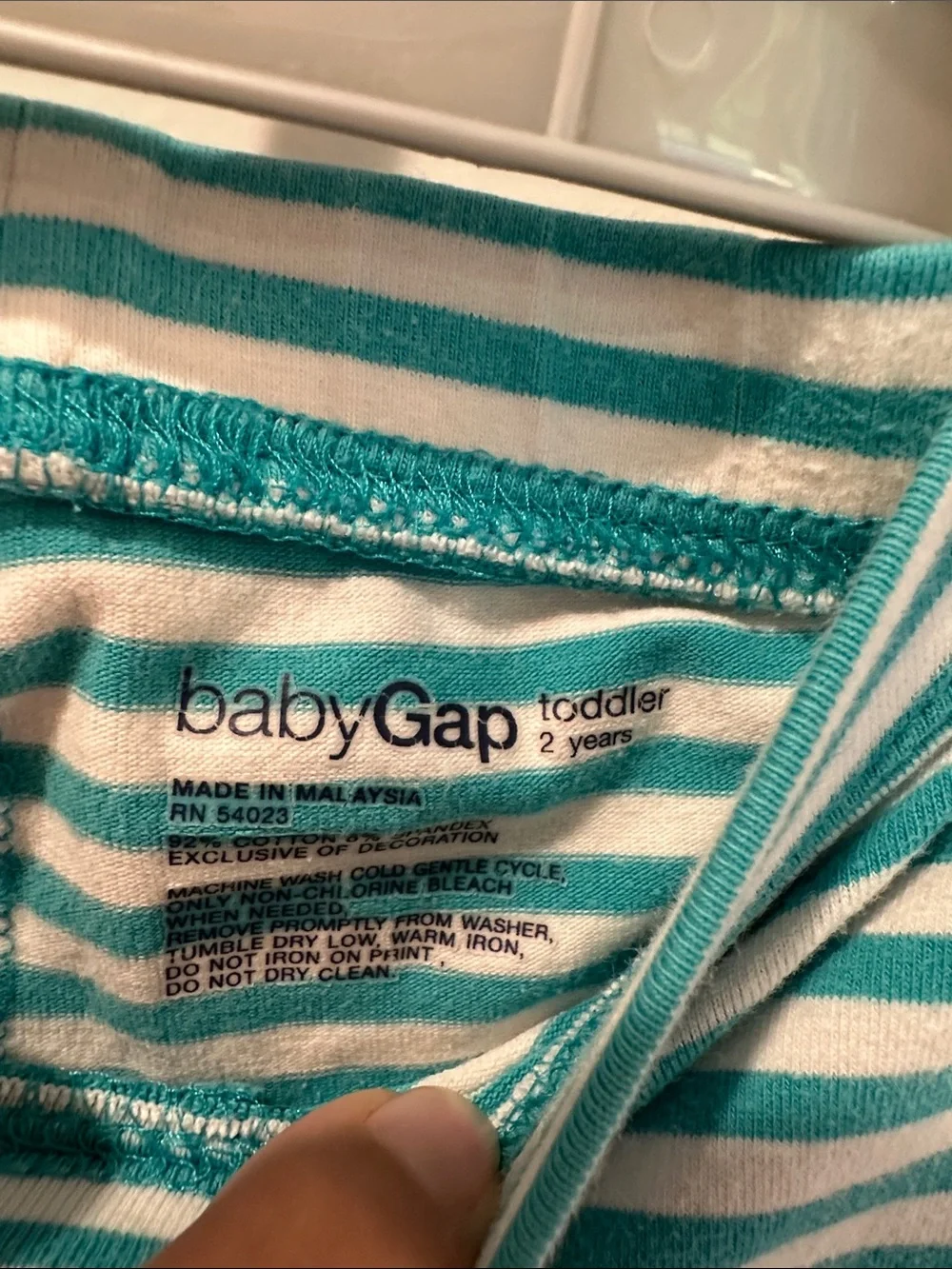 Carters soft chambray